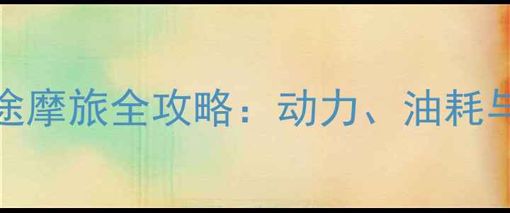 图片 125cc摩托车长途摩旅全攻略：动力、油耗与安全性的深度1