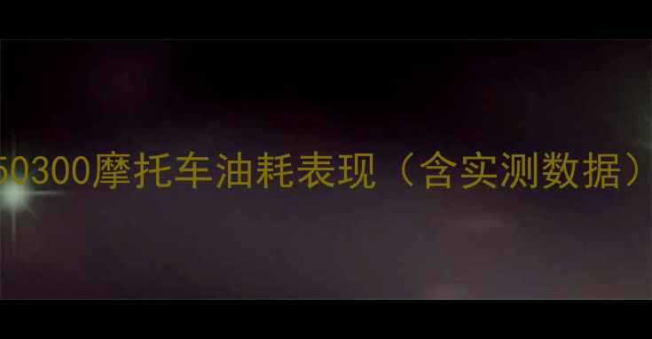 图片 250300摩托车油耗表现（含实测数据）1