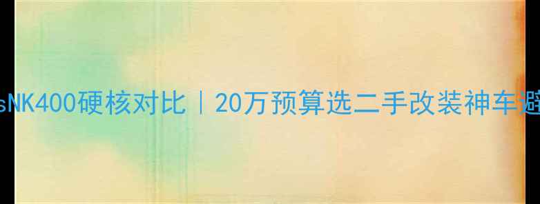 图片 250SRvsNK400硬核对比｜20万预算选二手改装神车避坑指南