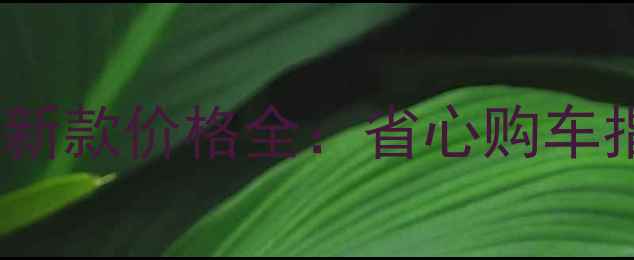 图片 Yamaha摩托车最新款价格全：省心购车指南与避坑攻略2