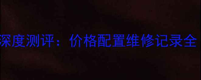 图片 北京二手威武11019深度测评：价格配置维修记录全（附真实交易案例）