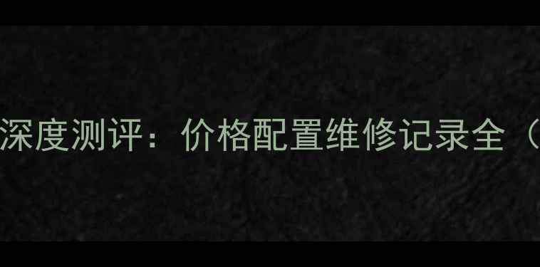 图片 北京二手威武11019深度测评：价格配置维修记录全（附真实交易案例）1