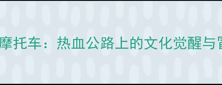 图片 印度电影宝马摩托车：热血公路上的文化觉醒与冒险史诗深度1