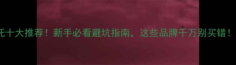 图片 国产摩托十大推荐！新手必看避坑指南，这些品牌千万别买错！🏍️💨2