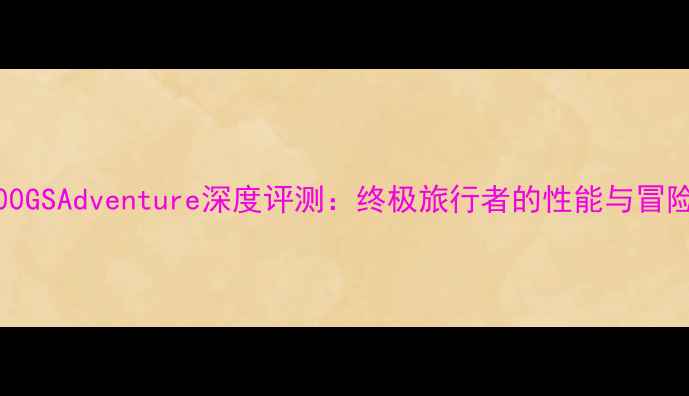 图片 宝马R1200GSAdventure深度评测：终极旅行者的性能与冒险神器全2