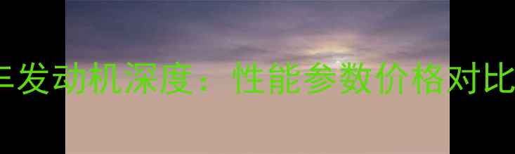 图片 宝马摩托车发动机深度：性能参数价格对比选购指南2