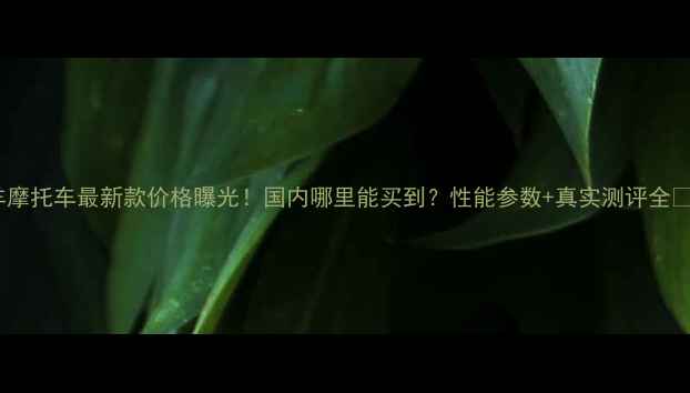 图片 山羊摩托车最新款价格曝光！国内哪里能买到？性能参数+真实测评全🚗💨2