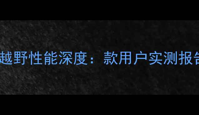 图片 川崎Ninja200越野性能深度：款用户实测报告与选购指南2