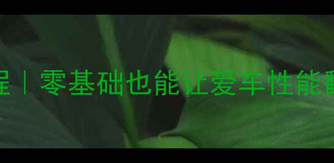 图片 摩托车发动机改装保姆级教程｜零基础也能让爱车性能翻倍！附详细步骤+避坑指南1