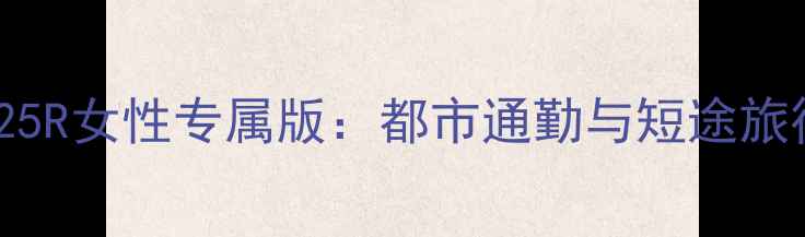 图片 新大洲本田CB125R女性专属版：都市通勤与短途旅行全能座驾深度