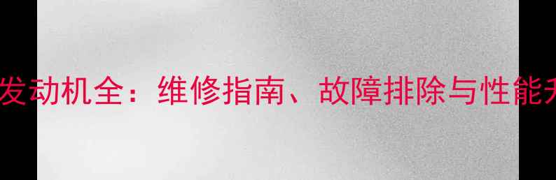 图片 日雅110发动机全：维修指南、故障排除与性能升级技巧