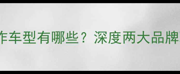 图片 本田与哈雷戴维森合作车型有哪些？深度两大品牌联名摩托车市场现状2
