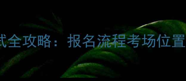 图片 济南摩托车驾照考试全攻略：报名流程考场位置考试技巧最新政策2
