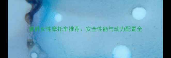 图片 豪爵女性摩托车推荐：安全性能与动力配置全