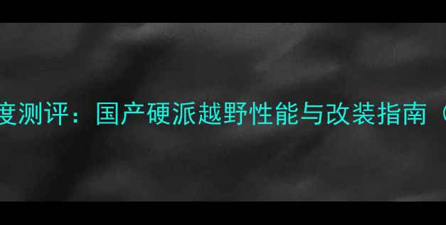图片 金城拉力200深度测评：国产硬派越野性能与改装指南（附实测数据）1