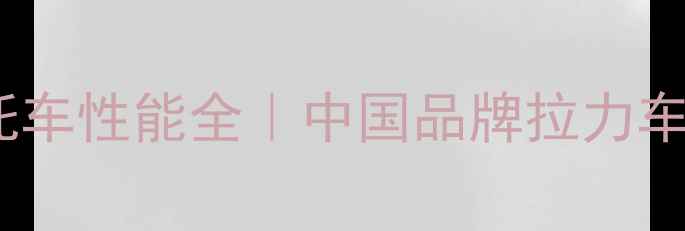 图片 🔥合资拉力摩托车性能全｜中国品牌拉力车改装使用指南2